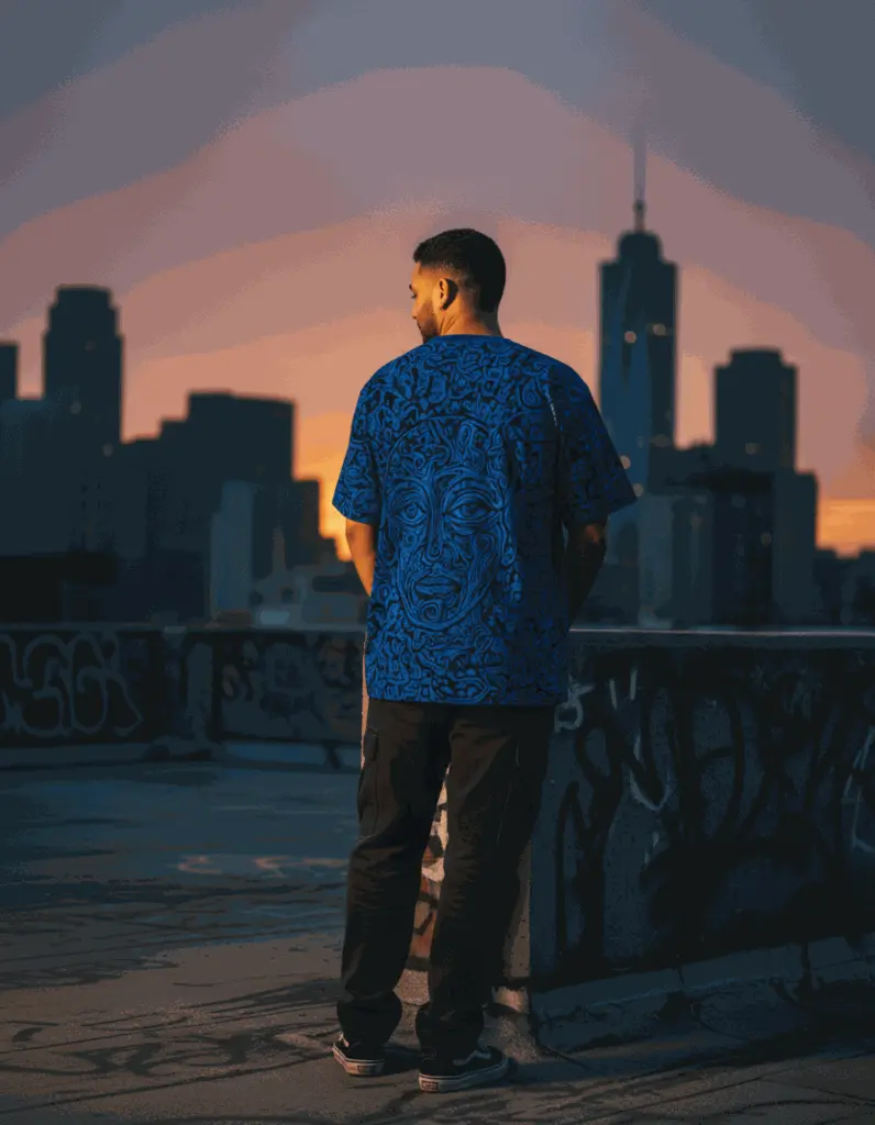 Red and black samurai t-shirt (9).webp